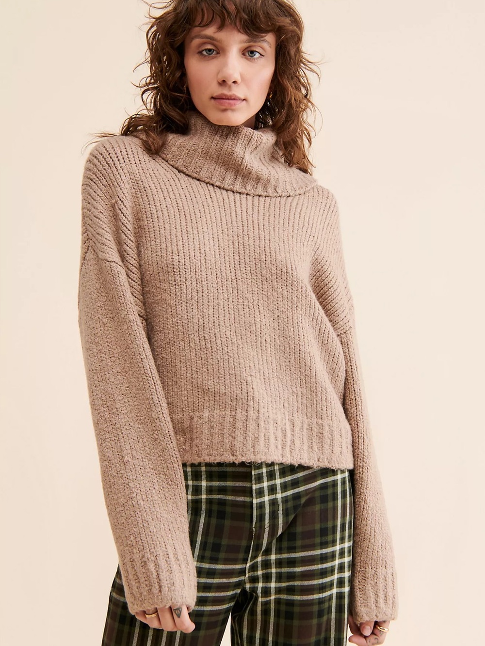 Anthropologie Pilcro Katie Turtleneck Knit Sweater Size S